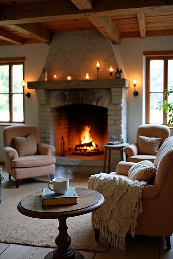 comfortable and inviting chairs