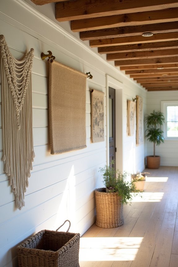decorative fabric wall art