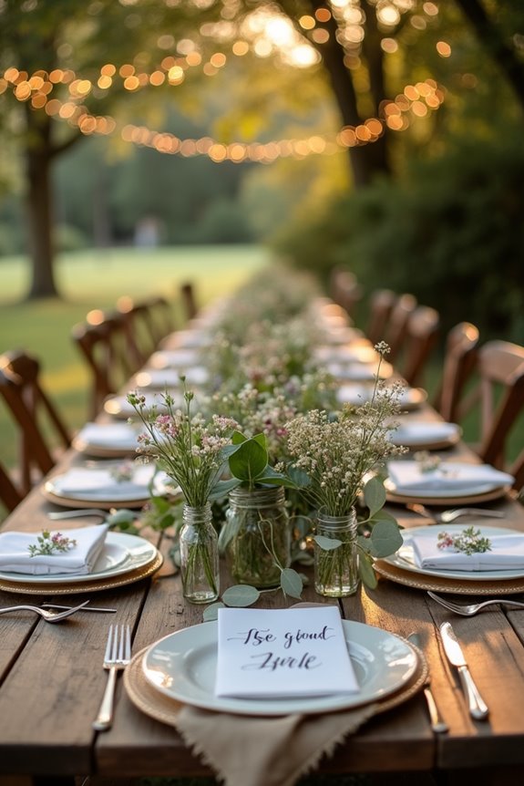 elegant personalized event markers