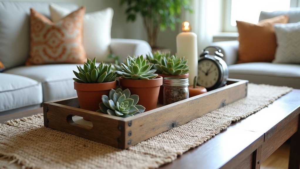 farmhouse tray coffee table