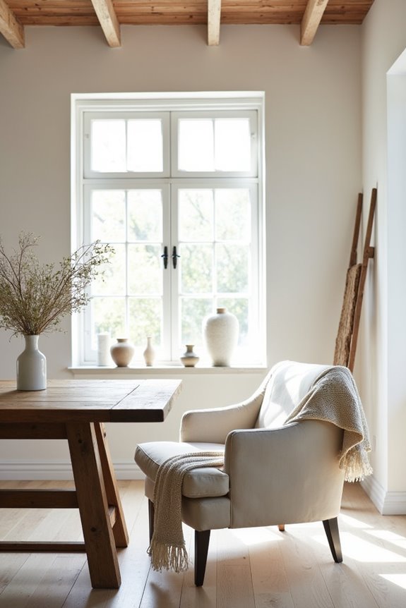 incorporate rustic design features