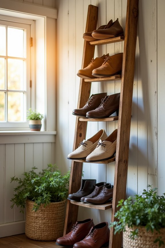 stylish multi tiered shoe organizer