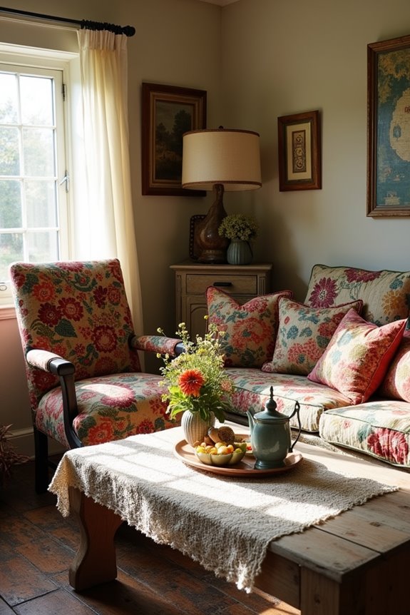 utilize classic fabric designs