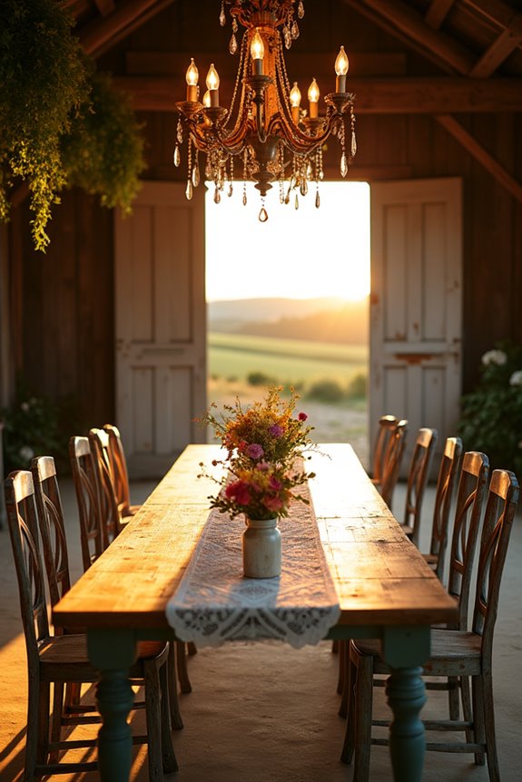 vintage wooden decor items