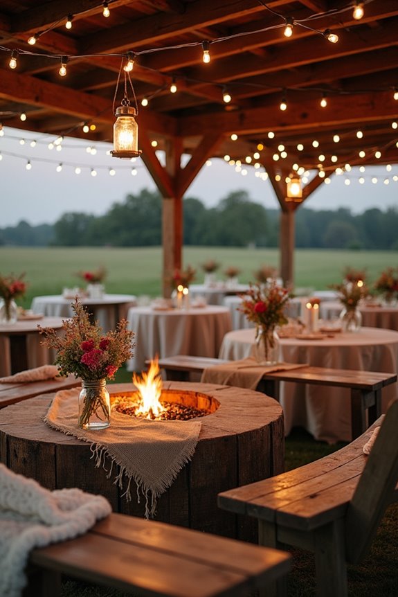 warm outdoor gathering spaces