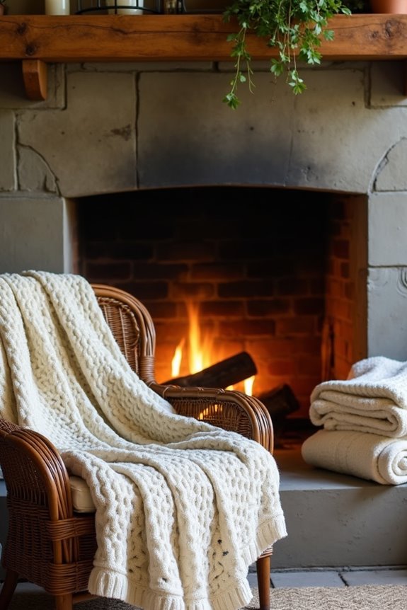 warm soft comforting blankets