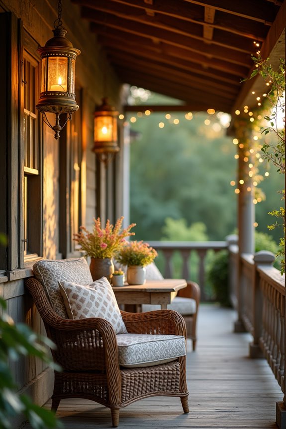 charming lighting for atmosphere