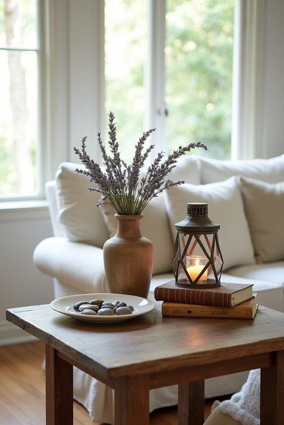 charming natural wood details