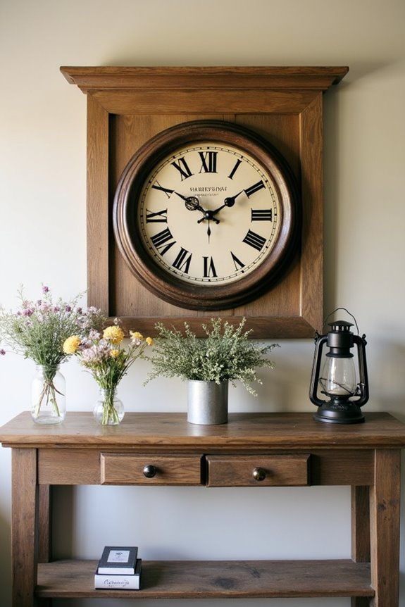chic timekeeping for decor