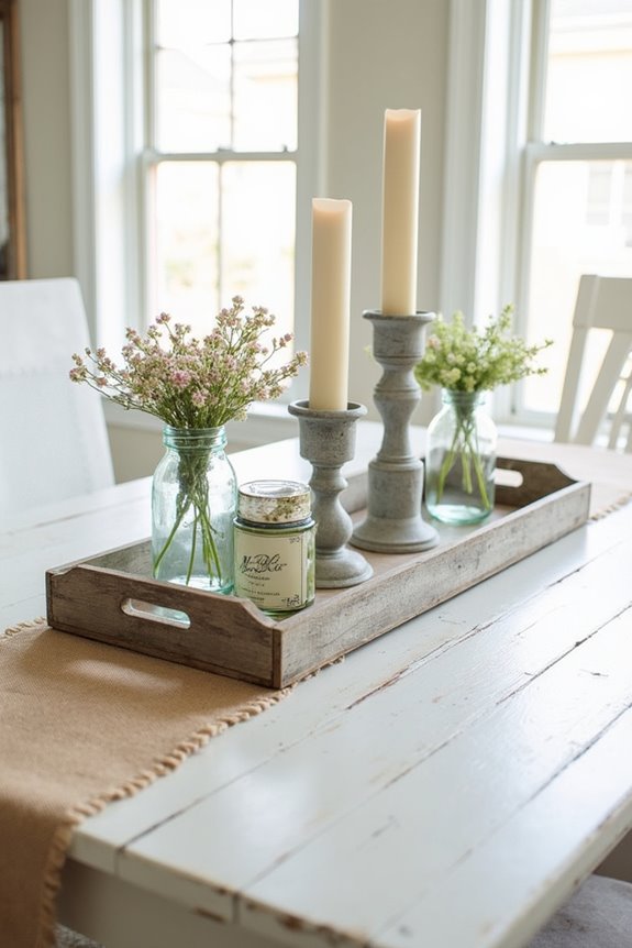 classic retro table accents