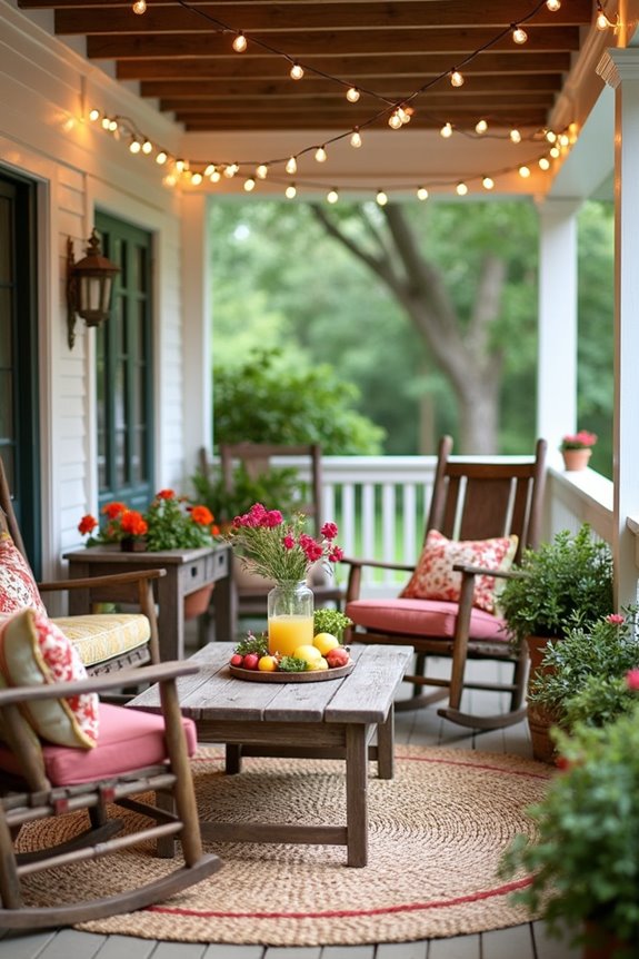 comfortable rugs for outdoors
