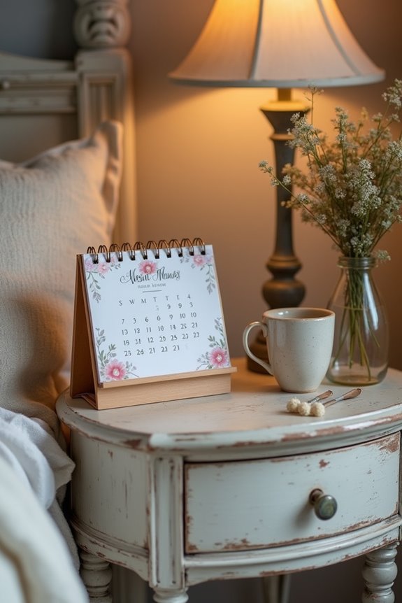 compact calendar for organization