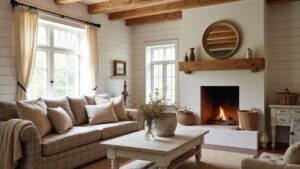 cozy and chic farmhouse decor