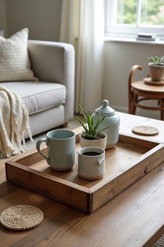elegant and functional trays