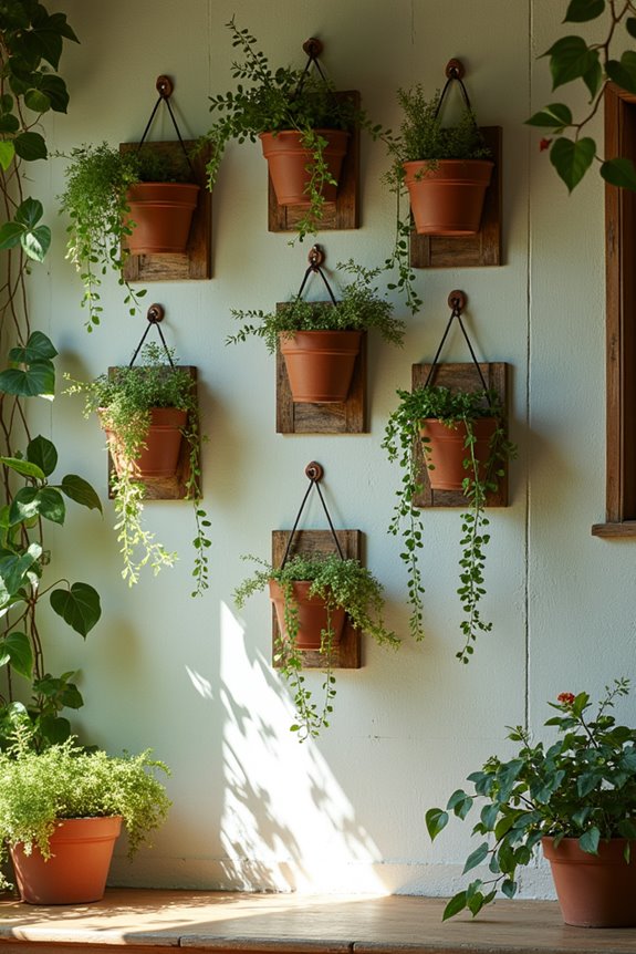 elevated greenery display options