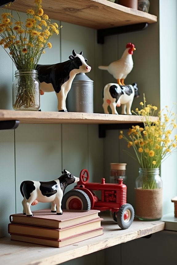 farm animal decorative collectibles