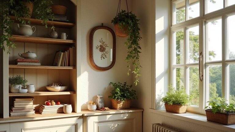 farmhouse bookshelf styling ideas