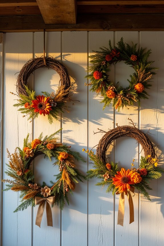 festive decorative door adornments