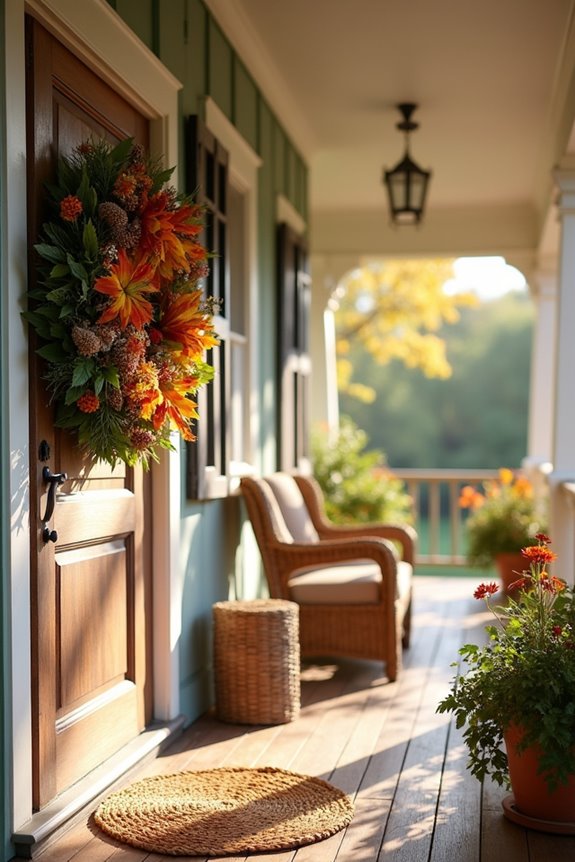 festive door decorations collection