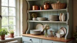 gorgeous farmhouse hutch decor ideas