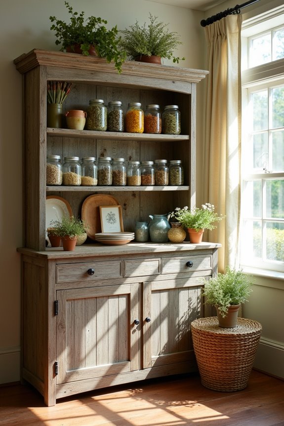 mason jar organization solution