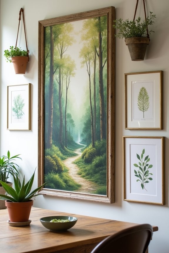 natural elements wall decor