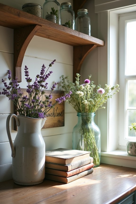 rustic natural wood features