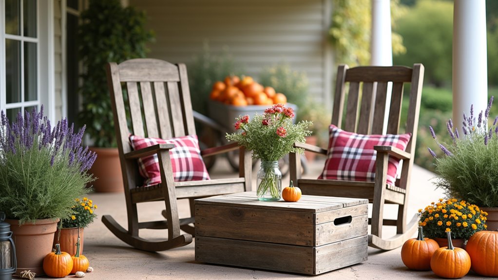 rustic outdoor farmhouse decor