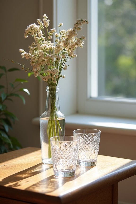 sophisticated and refined drinkware