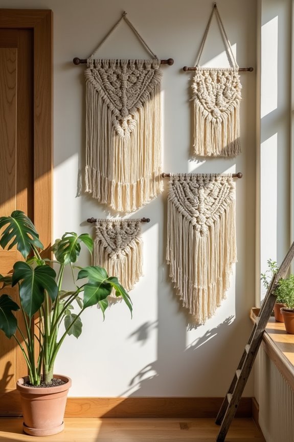 textile art for decor
