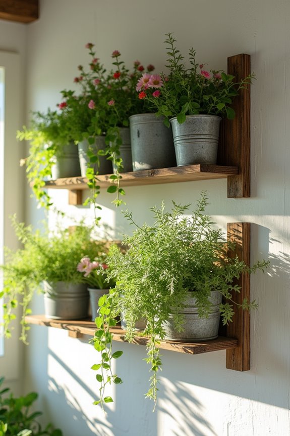 vertical garden decoration option