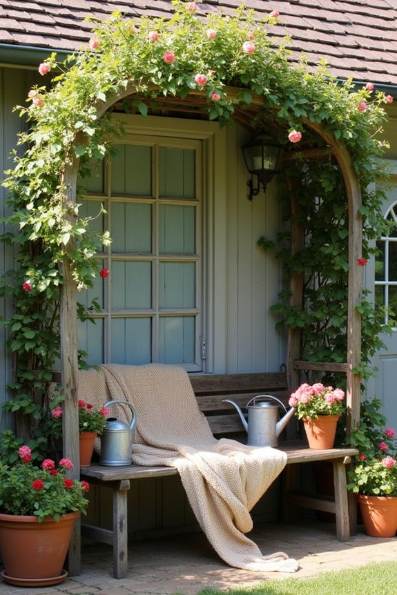 vertical support for plants