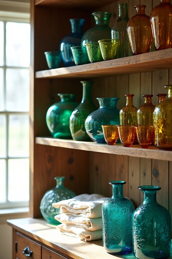 vibrant and decorative drinkware