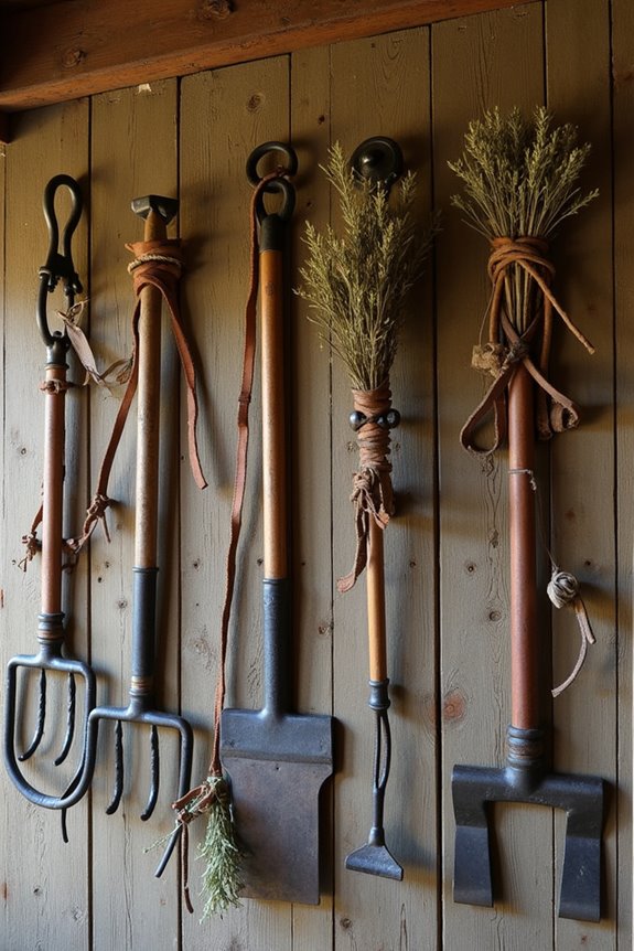 vintage agricultural implements collection