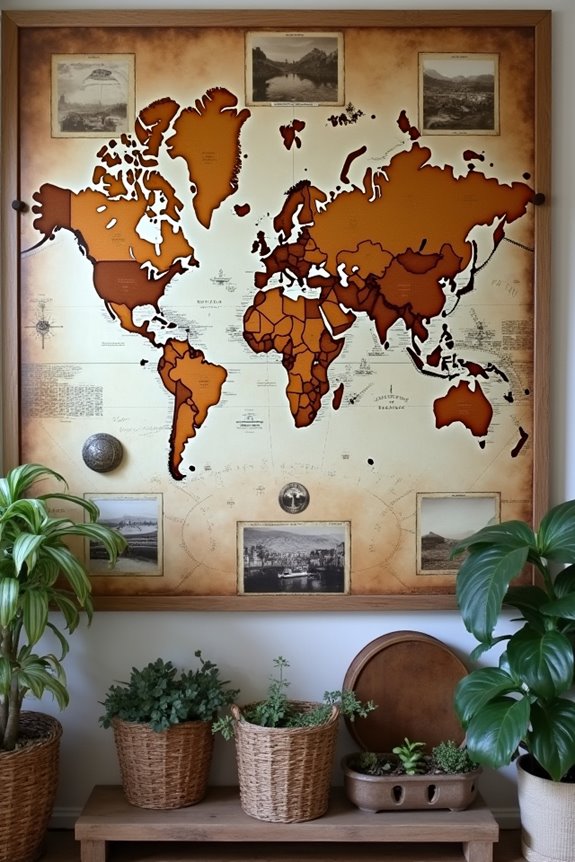 wanderlust themed interior design