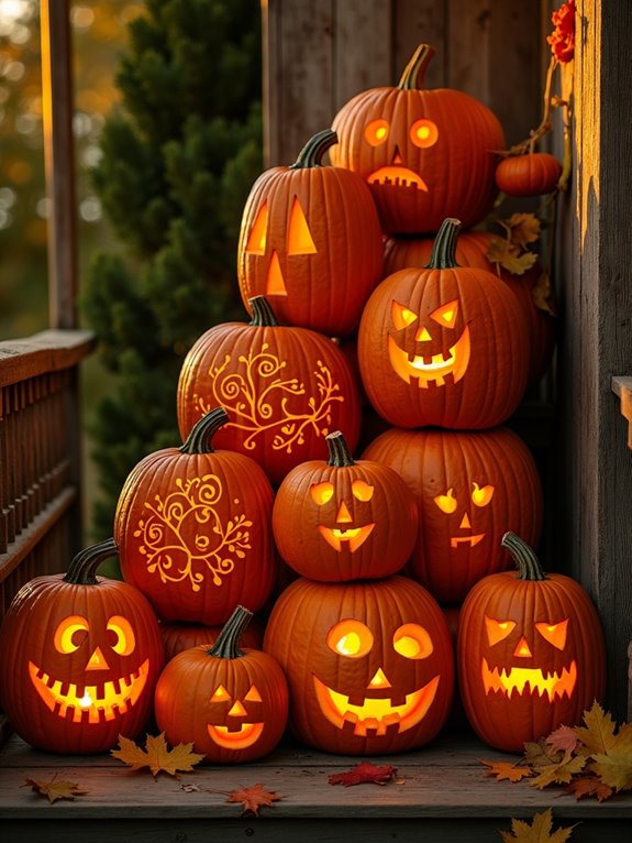 artistic pumpkin carving ideas