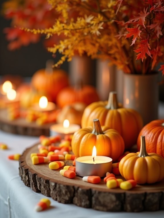 autumn themed table centerpiece ideas