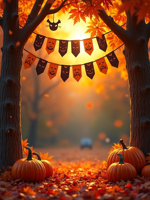 autumn warmth through decor