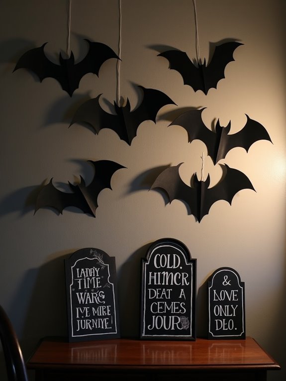 bat themed halloween decoration ideas