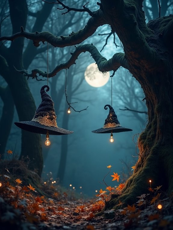 bewitched witch hat decorations