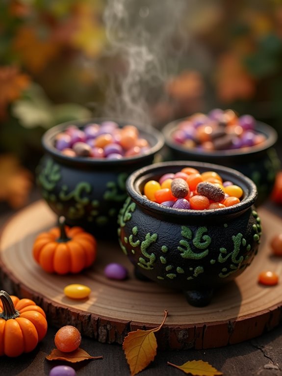 bewitching candy display stand