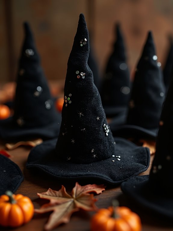 bewitching witch hat ornaments