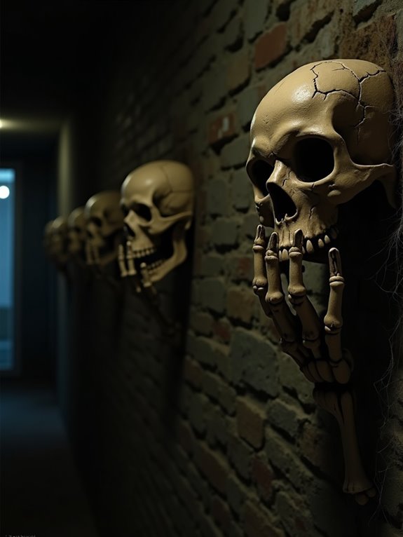 bold spooky wall decor