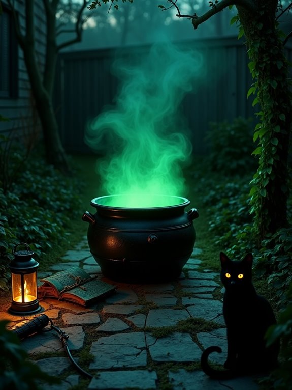 bubbling cauldron of mystery