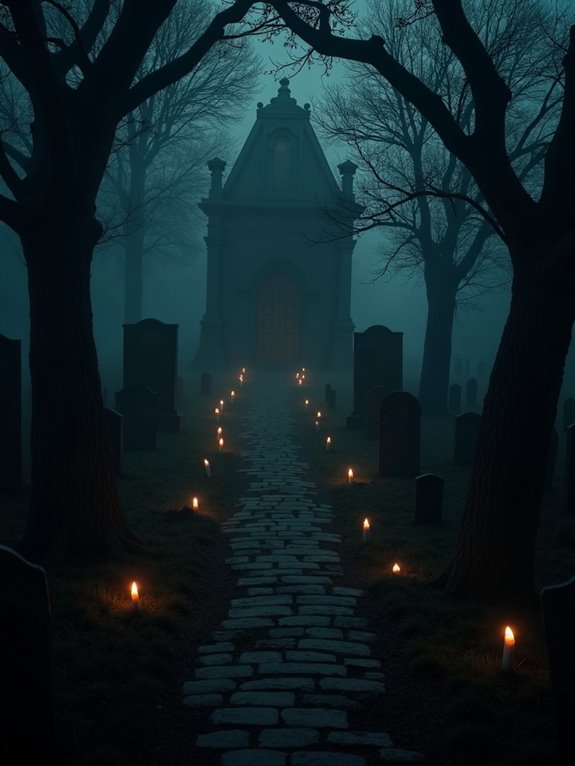 candlelit shadows beckon discovery