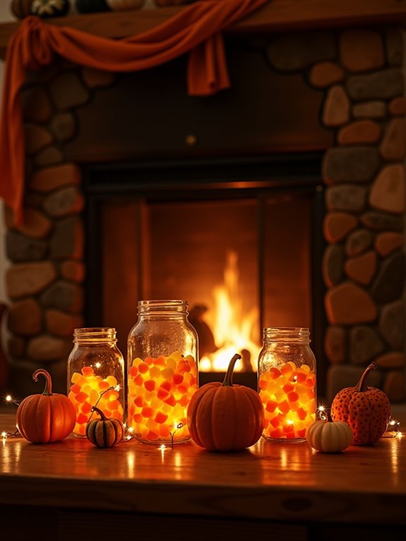 candy corn halloween decorations
