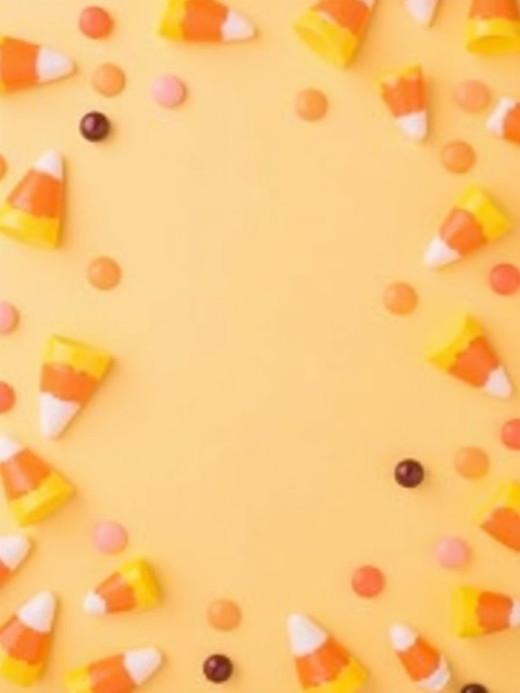candy corn photography props