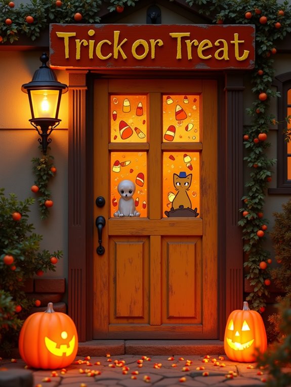 candy countdown halloween board