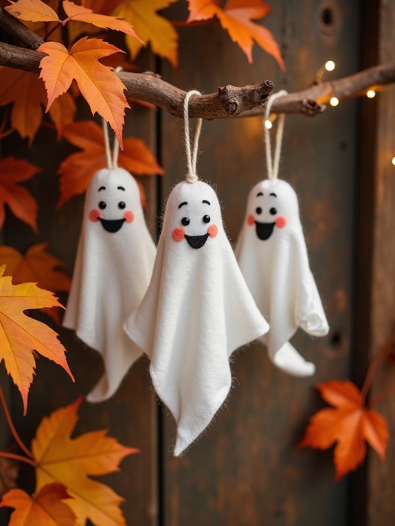 charming ghost door decorations