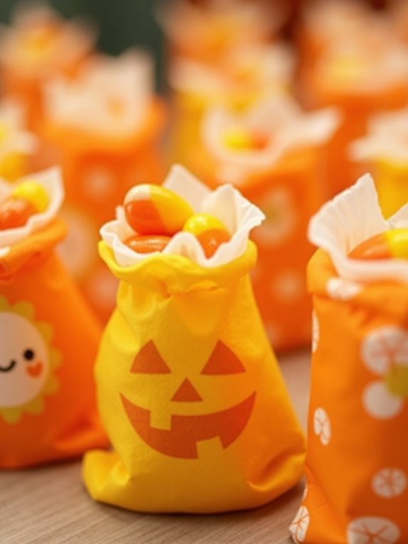 charming halloween candy bags
